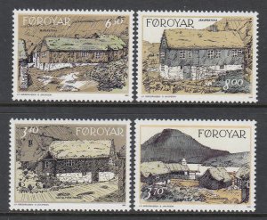Faroe Islands 243-246 MNH VF