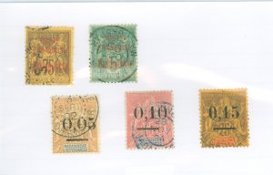 Madagascar/Malagasy Republic #14/20/54/59-60  Single