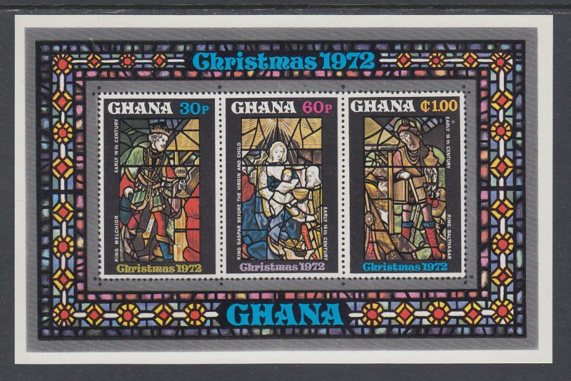 Ghana 471a Christmas Souvenir Sheet MNH VF