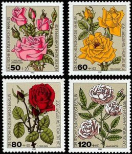 Scott #9NB193-6 Flowers MNH