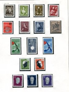 GDR  Collection on 10 pages Mint VF NH - Lakeshore Philatelics