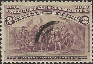 # 231 BROWN VIOLET USED LANDING OF COLUMBUS SCV-0.30