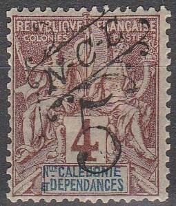 New Caledonia #60  Unused CV $4.50 (A14917)