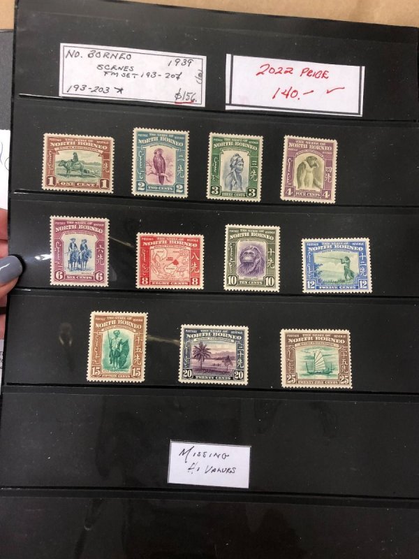 BRITISH EMPIRE – HIGH VALUE MINT DEFINITIVE SETS – 425035