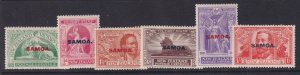 New Zealand, Scott 136-141 (SG 143-148), MHR