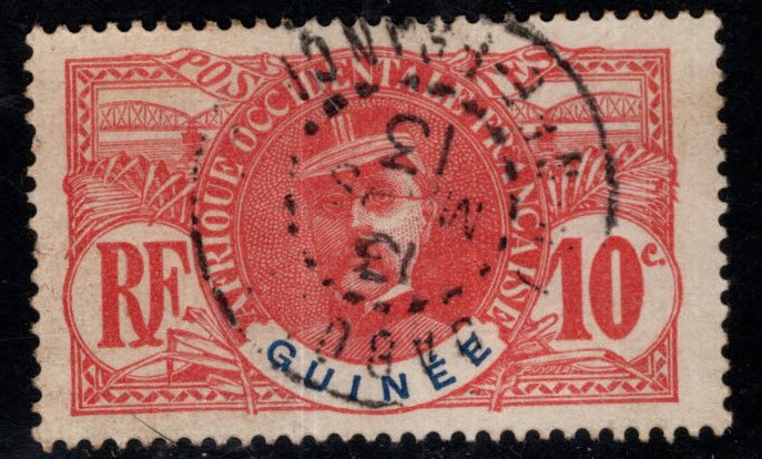 French Guinea Scott 37 Used General Faidherbe stamp