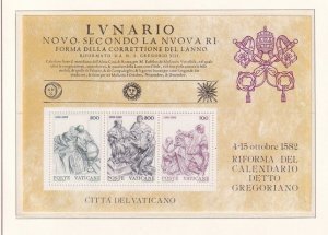 Vatican City  #717a  MNH  1982  sheet Gregorian calendar
