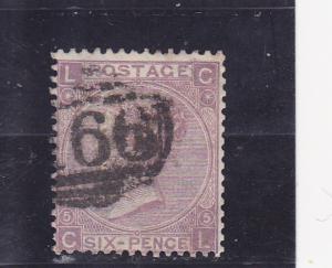 Great Britain  Scott#  45  Used