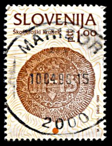Slovenia 153, used, Bread