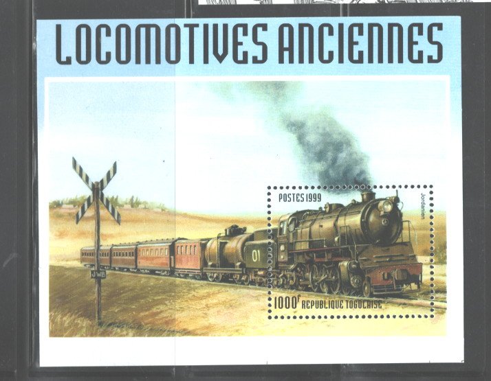 REP. TOGOLAISE  1999 TRAINS MS   #1911N    MNH