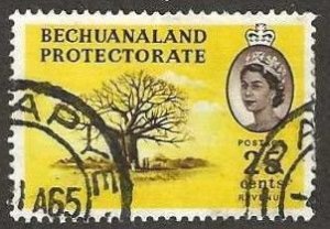 Bechuanaland Prot. Sc. 189  used. 1961. (B66)
