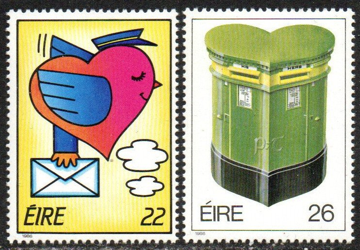 Ireland Sc #653-654 MNH