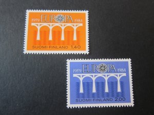 Finland 1984 Sc 693-94 set MNH