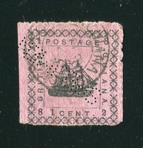British Guiana 103 Used Specimen Stamp 1882
