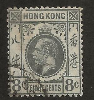 HONG KONG SC# 113  FVF/U  1912