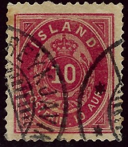 Iceland SC#11 Used F-VF...Worth a Close Look!!