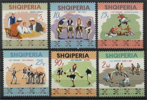 ALBANIA  VOLK SPORTS PARTY 1972  NH SET