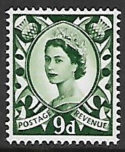 Scotland # 12 - Queen Elisabeth - MNH.....{Blw8}