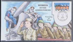 U.S. Used #3174 32c Military Women Collins First Day Cover (FDC)