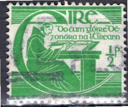 Ireland; 1944: Sc. # 128:  Used Single Stamp