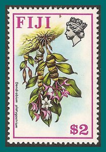 Fiji 1972 Flowers, Dendrobium Orchid, $2 mint #320,SG450