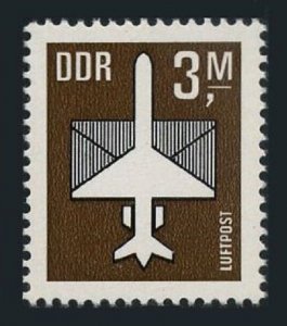 Germany-GDR C15, MNH. Michel 2868. Air Post 1984. Plane & envelope.