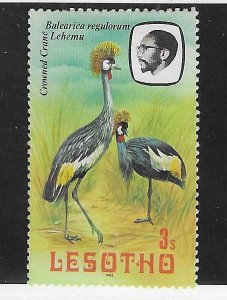 Lesotho #323  3s Bird  (MH) CV $0.25