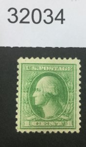 US STAMPS #525d MINT OG H DOUBLE IMPRESSION LOT #32034