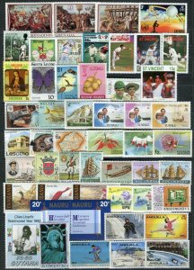 450 - Ships - Birds - Sport - Art - Raphael - Scauts - 50 Different MNH Stamps