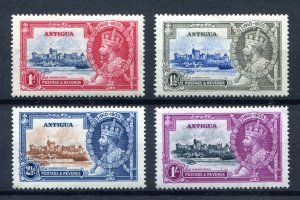 Antigua 1935 KGV. Silver Jubilee set of 4. MLH. SG91/94.