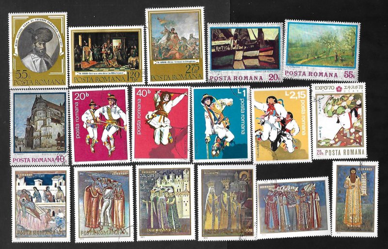 ROMANIA SMALL COLLECTION-3  5 SCANS