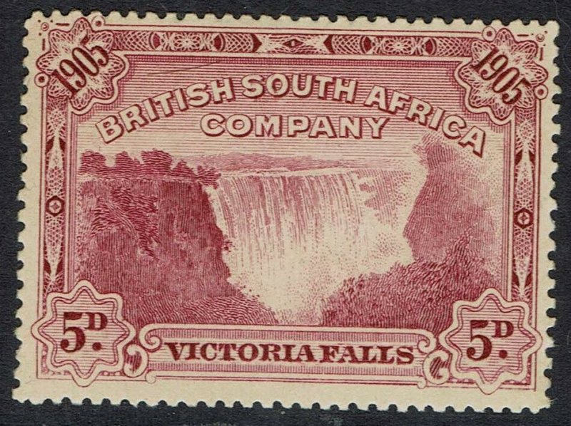 RHODESIA 1905 VICTORIA FALLS 5D PERF 14.5-15 