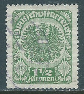 Austria, Sc #241, 1-1/2k Used