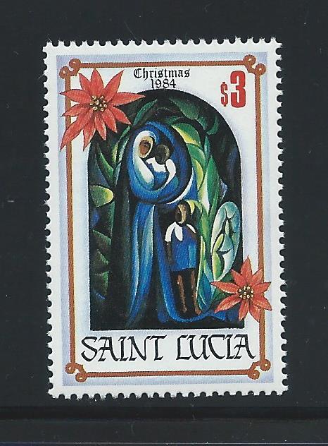 St. Lucia #705 MNH Single 1984 Christmas