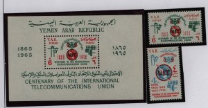 Yemen #211-212 Mint (NH) Single (Complete Set)