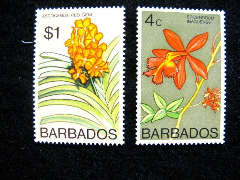 BARBADOS - SCOTT#399,408b - MNH - CAT VAL $ 14.50