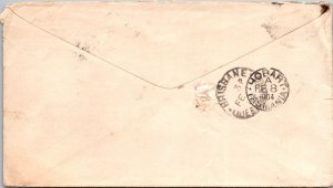 1904 Croydon Queensland Australia Cover to Hobart Tasmania