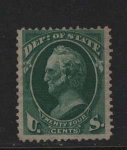 O65  F-VF unused ( mint no gum ) with nice color cv $ 275 ! see pic !