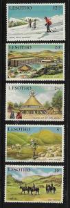 Lesotho 1970 Tourism Fishing Skiing Horseback riding Holiday Inn MNH A54