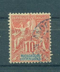 Madagascar sc# 34 (4) used cat value $1.10