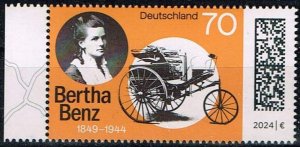 Germany 2024,Sc.# MNH Bertha Benz, 175th Birthday, Mi.#3828