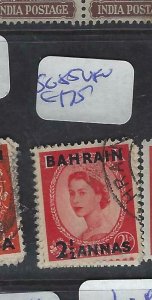 BAHRAIN (P0502B) ON GB     QEII  2 1/2A/2 1/2 D  SG 85    VFU 