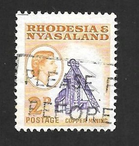 Rhodesia & Nyasaland 1959 - U - Scott #160