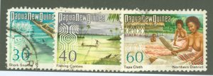 Papua New Guinea #383/385-6  Multiple