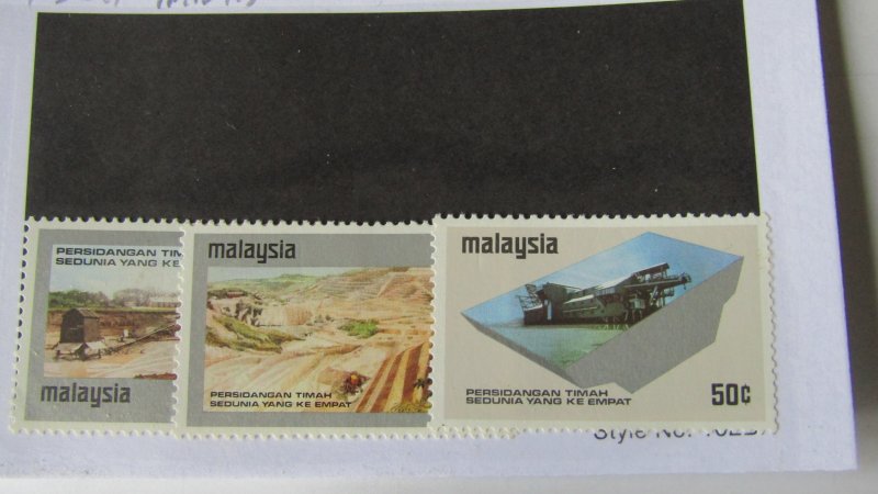 Malaysia 123-125 MNH