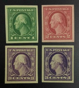 MOMEN: US STAMPS #481-484 MINT OG LH LOT #53756