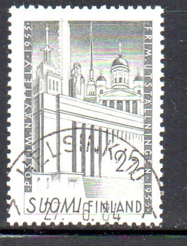 Finland Sc 325 1955 Philatelic Exhibition stamp used