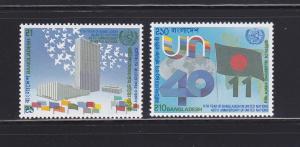 Bangladesh 262-263 Set MNH United Nations