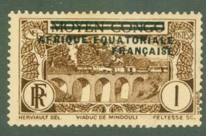 R20-0015 FRENCH EQUATORIAL AFRICA 11 MH  BIN $.55