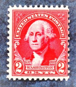 US Scott #707 2c George Washington (1932) MNH